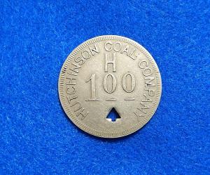 Hutchinson Coal Co. $1.00 Scrip Token - WV