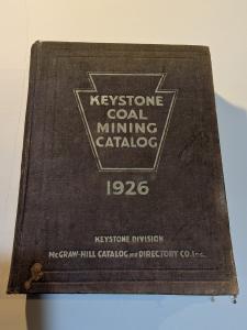 1926 Keystone Coal Mining Illustrated Equipment Catalog
