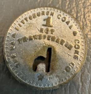 VA & Pittsburgh Coal Scrip - Rivesville, WV