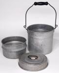 Priscilla Ware 6 Qt Aluminum Coal Miners Lunch Bucket
