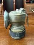 Vintage Justrite Carbide Coal Miner Lamp 1900s