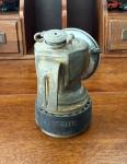 Vintage Justrite Carbide Coal Miner Lamp 1900s