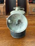 Vintage Justrite Carbide Coal Miner Lamp 1900s