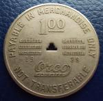 South East Coal Co. $1 Mining Trade Token