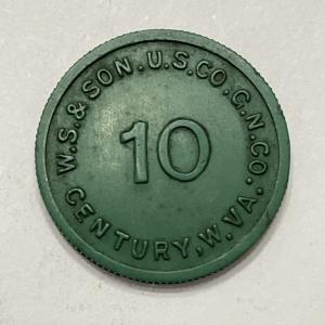 WV Coal Scrip 10¢ W.S. Shull & Son