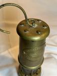 Brass Safety Lamp for Coal Mining - UK