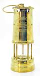 Brass Welsh Miners Safety Lamp 9" Replica