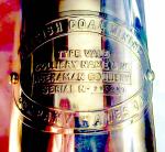 Brass Welsh Miners Safety Lamp 9" Replica