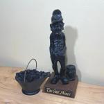 Carved Coal Miner Statue Figurine by Steve Turkovich