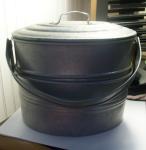 Vintage Buckeye Aluminum Coal Miner Lunch Bucket