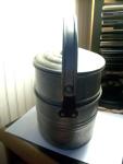 Vintage Buckeye Aluminum Coal Miner Lunch Bucket