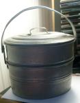 Vintage Buckeye Aluminum Coal Miner Lunch Bucket