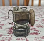 Vintage Justrite Carbide Coal Miners Hat Lamp