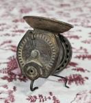 Vintage Justrite Carbide Coal Miners Hat Lamp