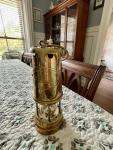 Vintage Miners Oil Lamp from British Coal Mining