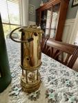 Vintage Miners Oil Lamp from British Coal Mining