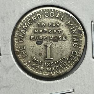 Diamond Coal Mining Token - Master Metal Scrip