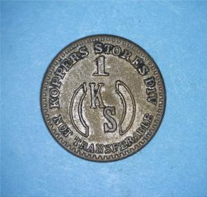 Koppers Beards Fork Coal Store Scrip WV