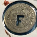 Coal Mine Trade Token Banner - Robert Fleming Co