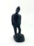 Coal Miner Figurine with Hat and Light