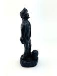 Coal Miner Figurine with Hat and Light