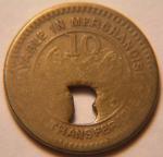 VIRGINIA 10¢ COAL SCRIP/TOKEN, BENEDICT COAL CORP., ST. CHARLES, VA (LEE COUNTY)