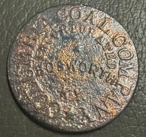 50¢ COLUMBIA COAL CO,  BOSWORTH, KY BELL CO KY COAL SCRIP