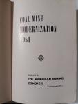 COAL MINE MODERNIZATION By AMC  1951 Hardcover