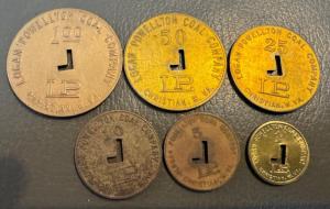 Logan Powellton Coal Co. Scrip 7-Piece Set