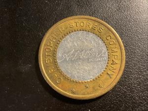 Christopher Stores Coal Scrip - Ideal for Trade Tokens