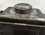 Vintage Coal Miners Metal Lunch Pail with Handle