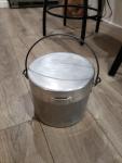 Aluminum Coal Miner's Lunch Bucket with Extras
