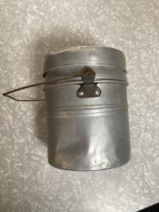 Coal Miners Vintage Stackable Lunch Bucket Set