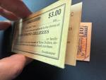 Assorted Coal Scrip: 8 Cards, 1 Receipt, 1 Book