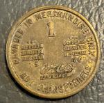 Black Band Coal Co Scrip from Olcott, W. VA