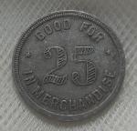 Shellenberger & Dubbs Coal Scrip Token 25¢