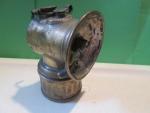 Vintage Justrite Brass Miner's Lamp from 1920