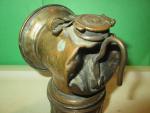 Vintage Justrite Brass Miner's Lamp from 1920