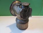 Vintage Justrite Brass Miner's Lamp from 1920