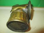 Vintage Justrite Brass Miner's Lamp from 1920
