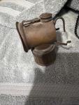 Vintage Brass Carbide Head Lamp for Miners