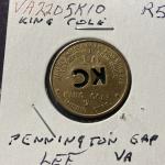 King Cole Coal Mine Trade Token - Pennington Gap