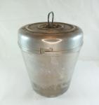 Wear-Ever Vintage Aluminum Coal Miners Lunch Bucket