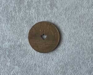 WG Duncan Coal Company 25 Cents Trade Token