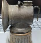 Justrite Antique Carbide Miners Lamp for Coal Mining