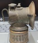 Justrite Antique Carbide Miners Lamp for Coal Mining