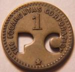 Virginia Coal Token from Pocahontas Corp