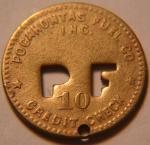 Virginia 10¢ Coal Token - Pocahontas Fuel Co