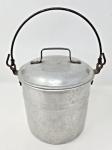 E.A. Co. Paramount Aluminum Coal Miners Lunch Bucket