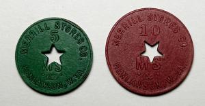 Henlawson, W.Va. 5 & 10 Cent Coal Scrip